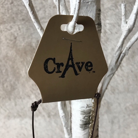 Bird necklace with fabric chain. NWT. - Picture 4 of 9